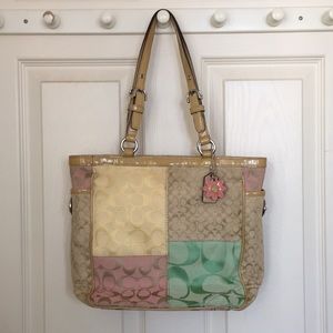 Coach Canvas Shoulder Bag